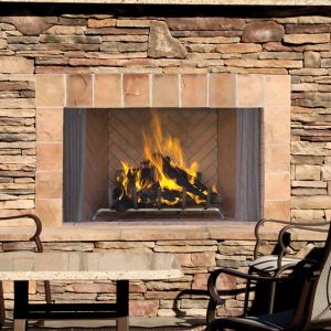 Astria Oracle Outdoor Wood Fireplace