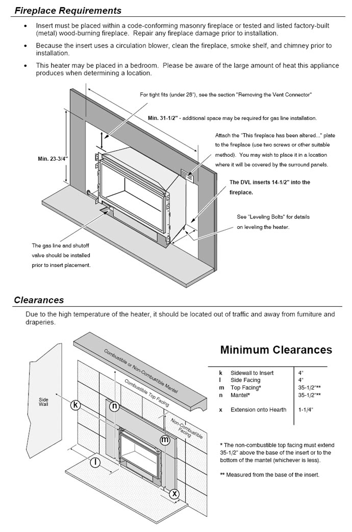 Fireplace Xtrordinair 34 DVL Deluxe Gas Insert Monroe Fireplace