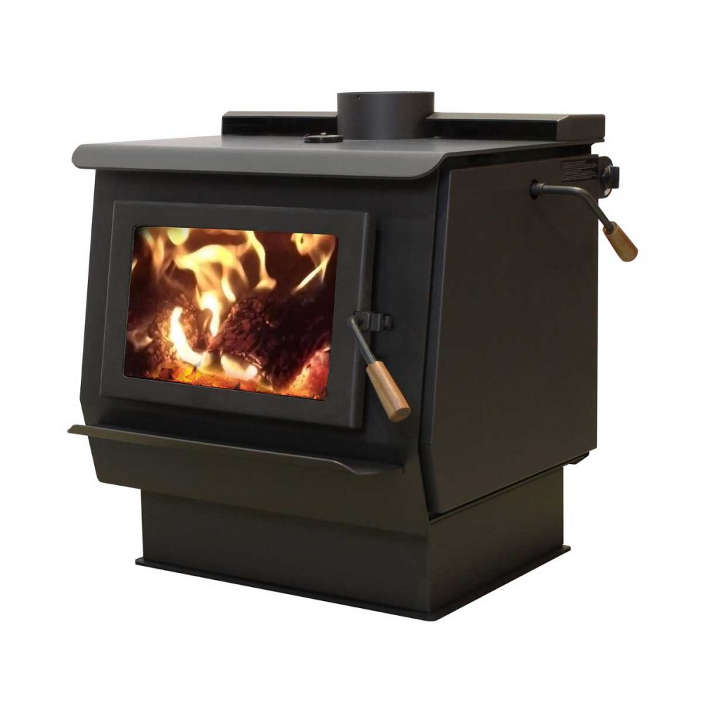 Creatice King Wood Burning Stove for Simple Design