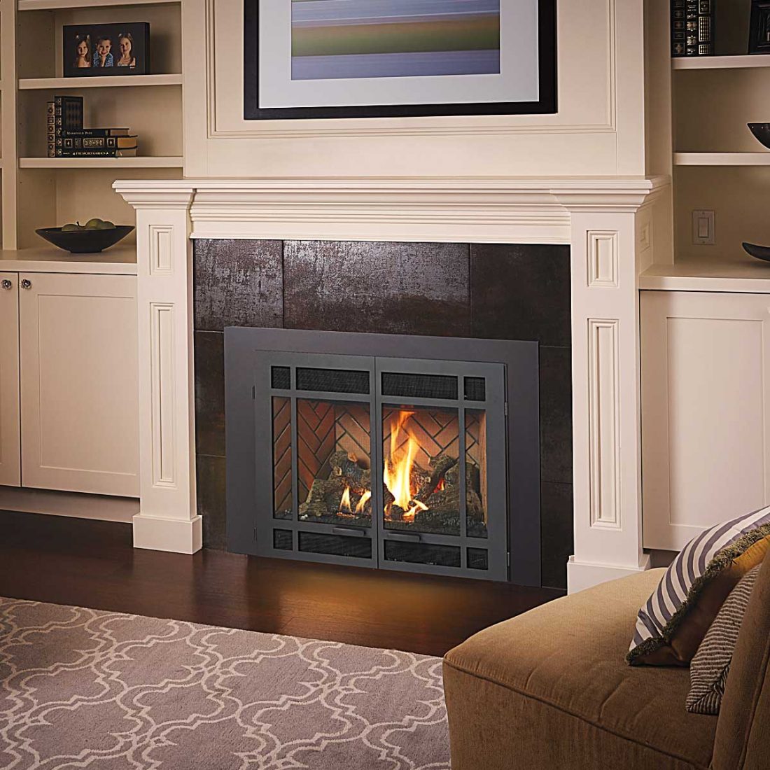 Fireplace Xtrordinair 34 DVL Deluxe Gas Insert - Monroe Fireplace