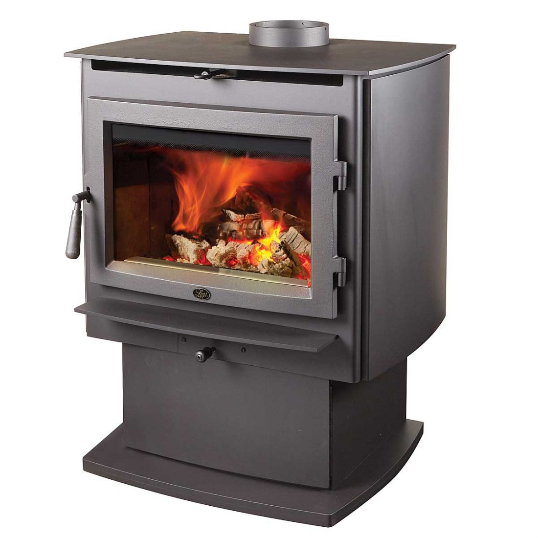 Lopi Evergreen NexGenFyre Woodstove Monroe Fireplace