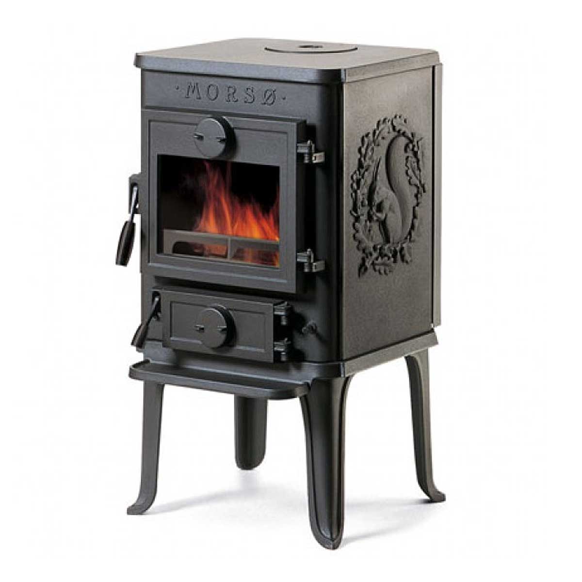 Morso 1410 B Cast Iron Radiant Wood Stove -64142221