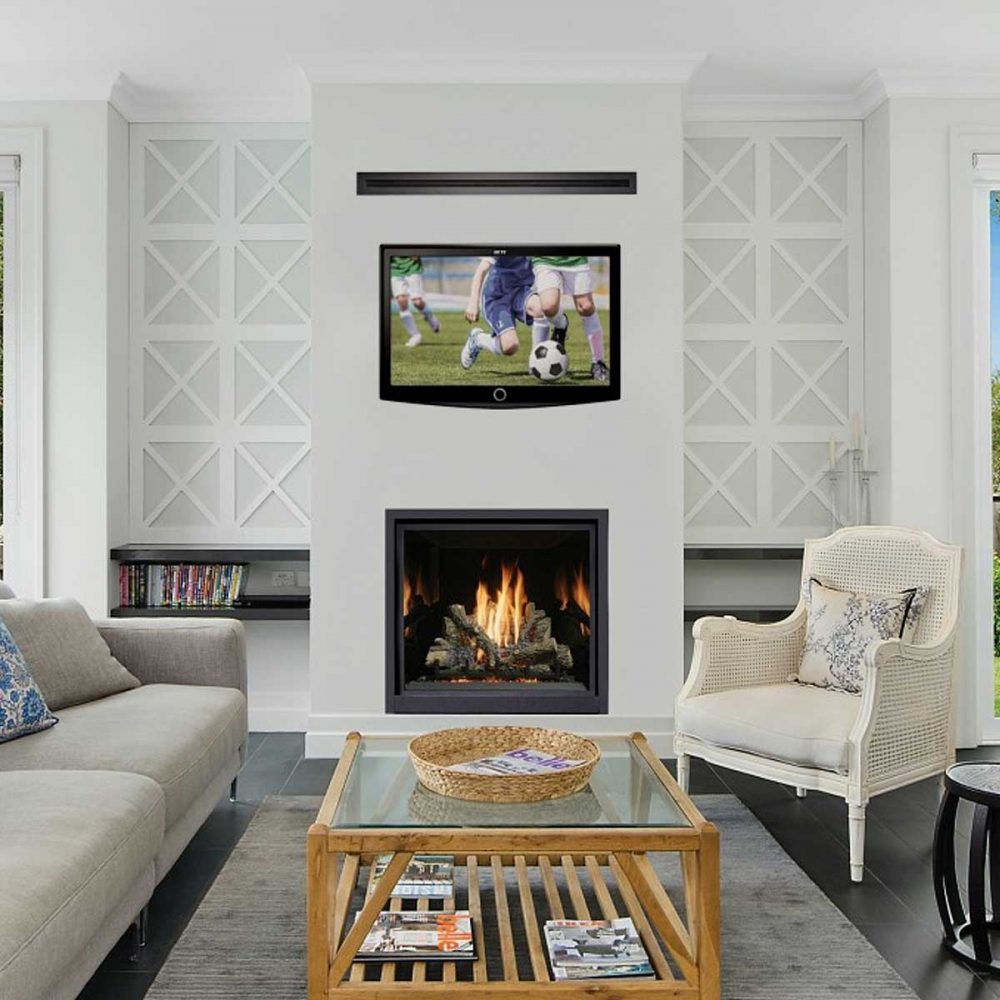 Fireplace Xtrordinair ProBuilder 36 Clean Face Gas Fireplace Monroe