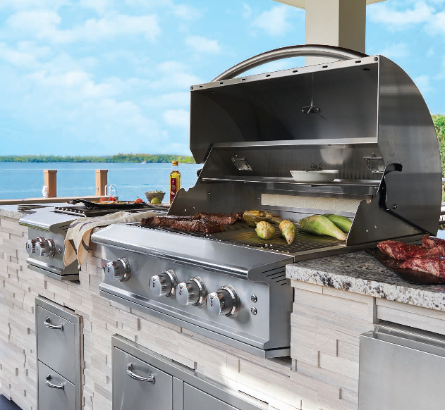 Blaze Grills 20-Inch Outdoor Rated Compact Refrigerator - Just Grillin  Outdoor Living