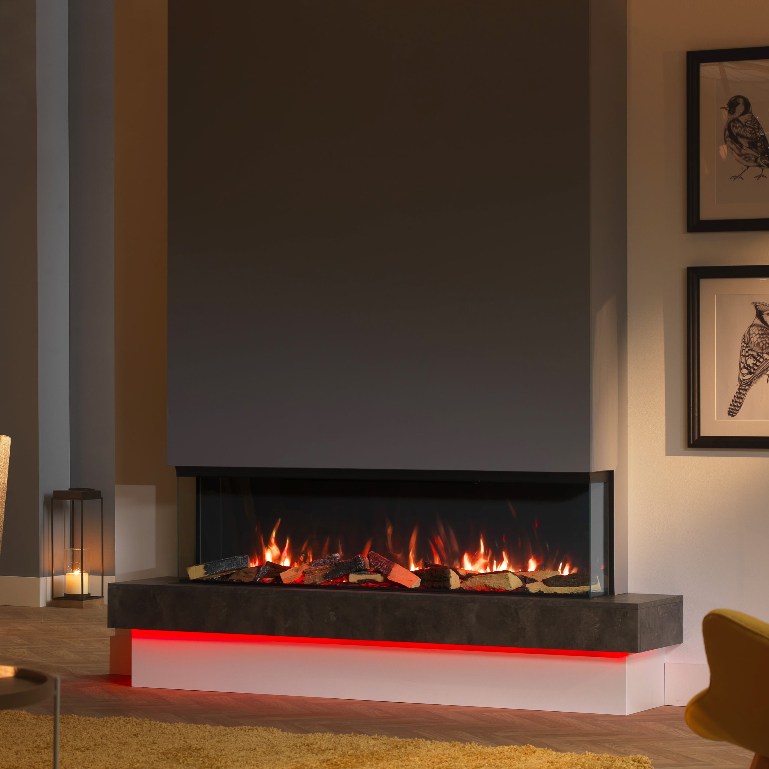 FPX GreenSmart Electric Fireplace with Optional Light Kit