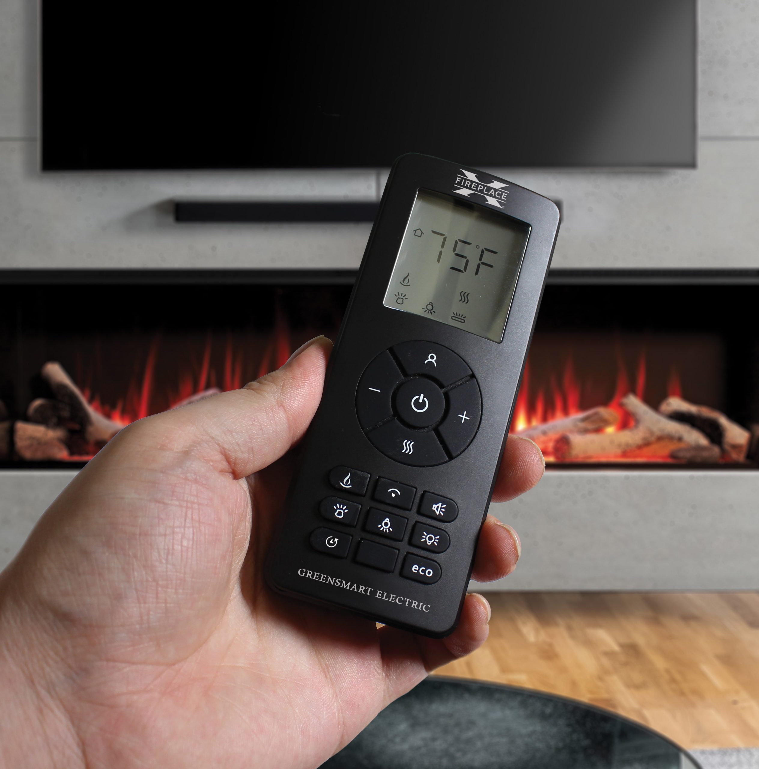 FPX GreenSmart Electric Fireplace - With Remote