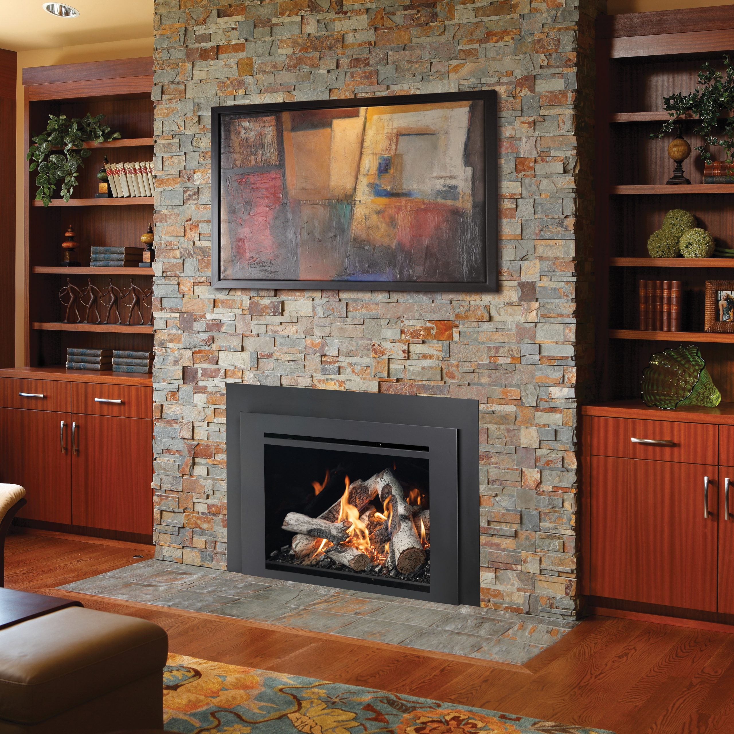 658 Deluxe Live Fire Gas Insert